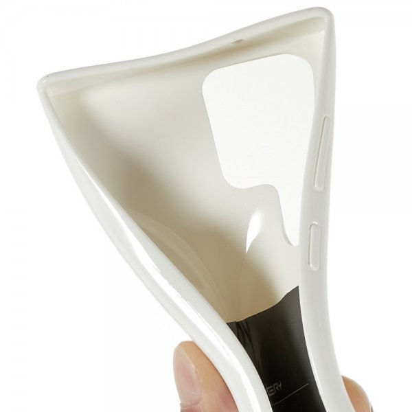 Samsung Galaxy S23 Ultra Skal Pearl Jelly Vit