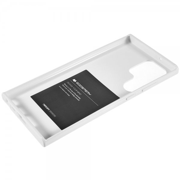 Samsung Galaxy S23 Ultra Skal Pearl Jelly Vit