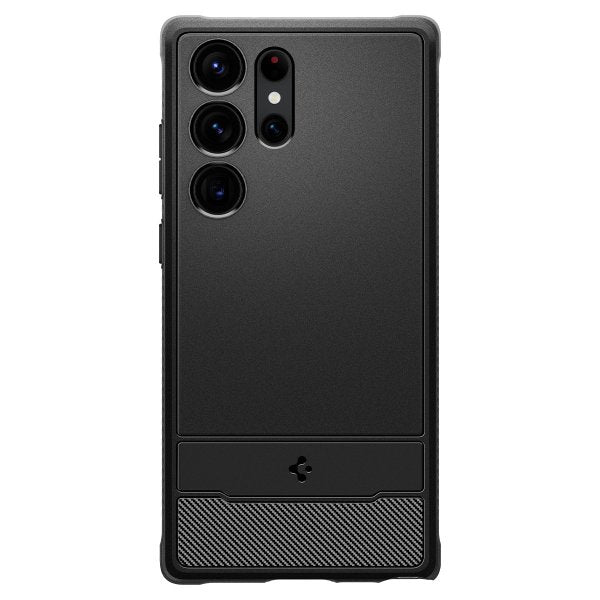 Spigen Samsung Galaxy S23 Ultra Skal Rugged Armor Matte Black