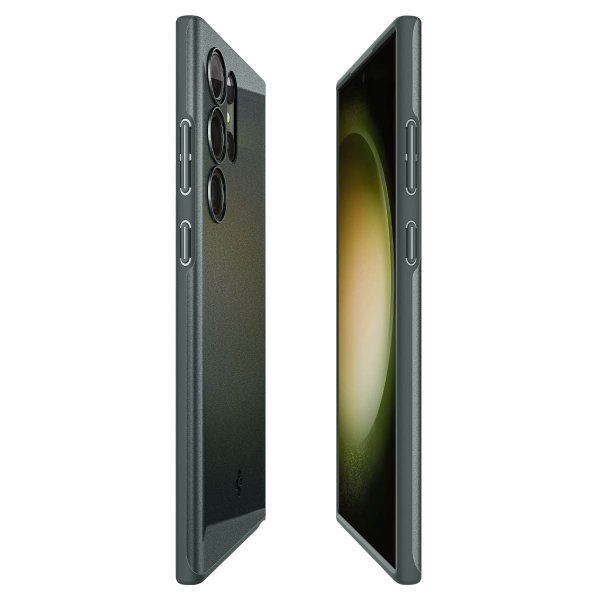 Spigen Samsung Galaxy S23 Ultra Skal Thin Fit Abyss Green