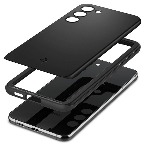 Spigen Samsung Galaxy S23 Plus Skal Thin Fit Svart