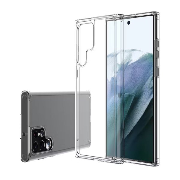 Rvelon Samsung Galaxy S23 Ultra Skal Stöttålig Transparent