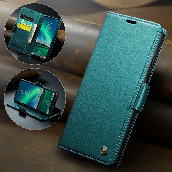 CaseMe Samsung Galaxy S24 FE Fodral 023 Series Grön