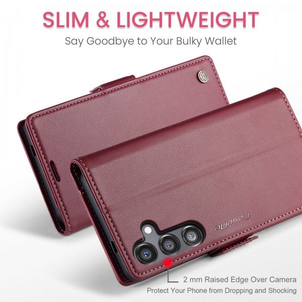 CaseMe Samsung Galaxy S24 FE Fodral 023 Series Röd