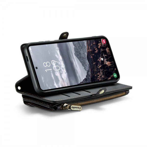 CaseMe Samsung Galaxy S24 FE Fodral C36 Series Svart