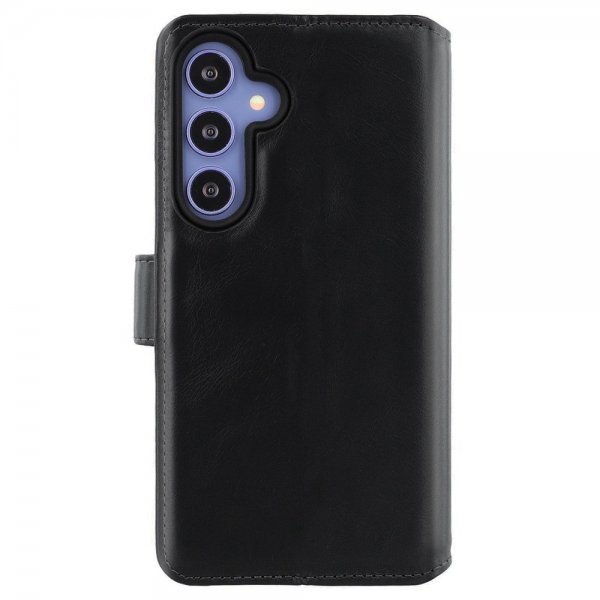 Nordic Covers Samsung Galaxy S24 FE Fodral Essential Leather Raven Black