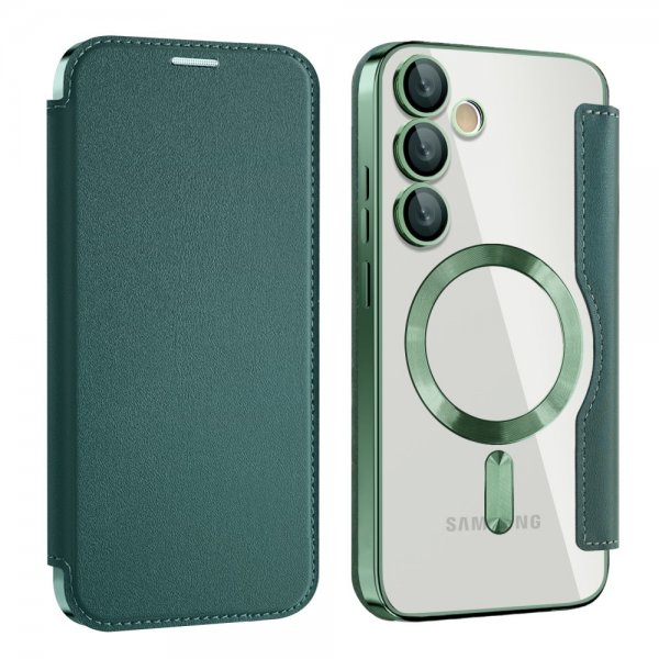 Samsung Galaxy S24 FE Fodral MagSafe Grön