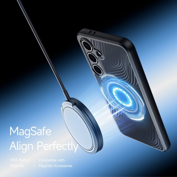 Dux Ducis Samsung Galaxy S24 FE Skal Aimo Series MagSafe Svart