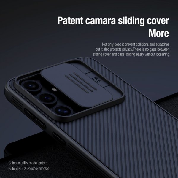 Nillkin Samsung Galaxy S24 FE Skal CamShield Pro Svart