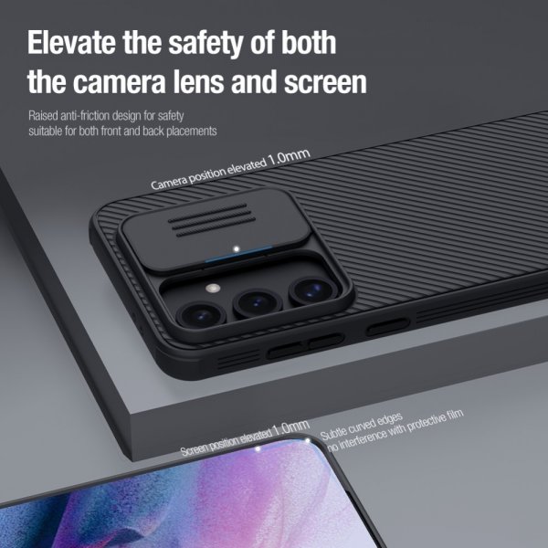 Nillkin Samsung Galaxy S24 FE Skal CamShield Pro Svart