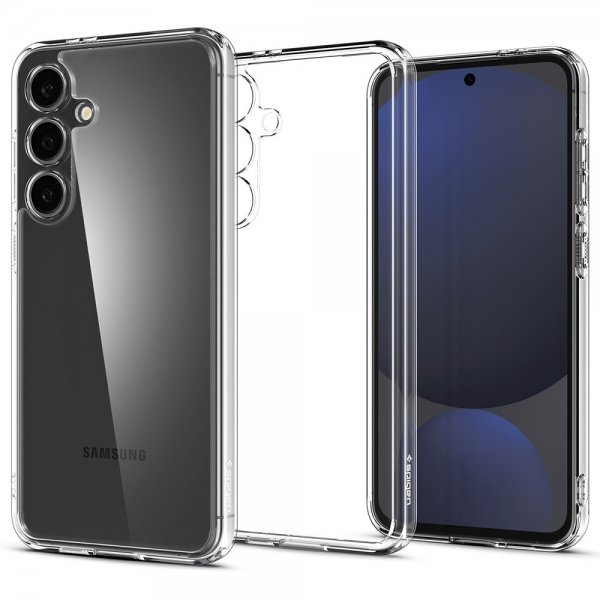Spigen Samsung Galaxy S24 FE Skal Ultra Hybrid Crystal Clear