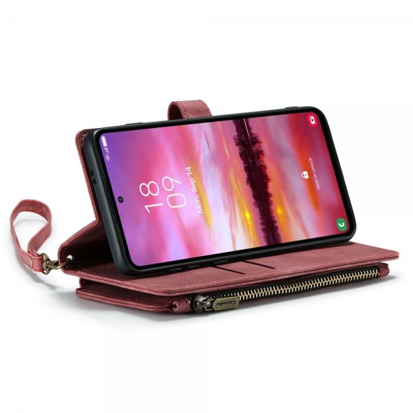 CaseMe Samsung Galaxy S24 Fodral C30 Series Röd