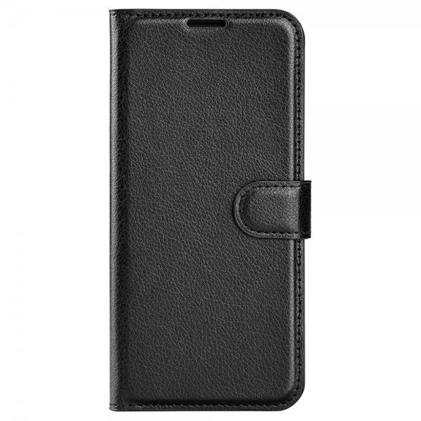 Samsung Galaxy S24 Fodral Litchi Svart