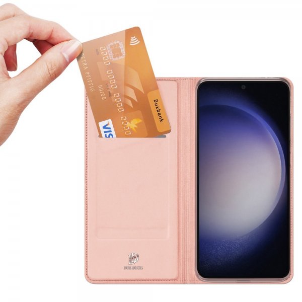 Dux Ducis Samsung Galaxy S24 Fodral Skin Pro Series Rosa