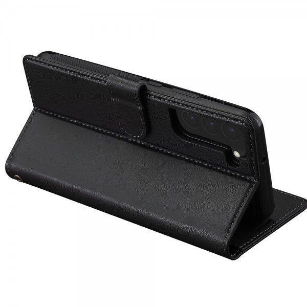 Nordic Covers Samsung Galaxy S24/Galaxy S25 Fodral med avtagbart MagSafe-skal Raven Black