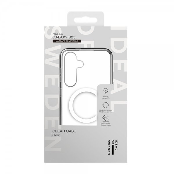 Ideal of Sweden Samsung Galaxy S24/Galaxy S25 Skal Clear Case MagSafe Transparent
