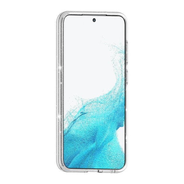 Samsung Galaxy S24 Skal Glitter MagSafe Transparent