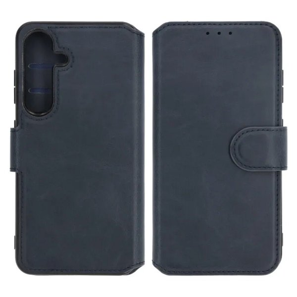 Rvelon Samsung Galaxy S24 Fodral 4 Kortfack Blå