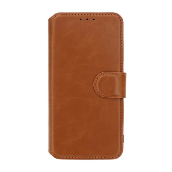 Rvelon Samsung Galaxy S24 Fodral 4 Kortfack Brun