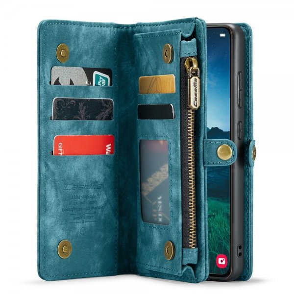 CaseMe Samsung Galaxy S24 Plus Fodral 008 Series Löstagbart Skal Blå