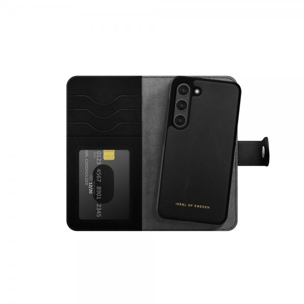 Ideal of Sweden Samsung Galaxy S24 Plus Fodral Magnet Wallet+ Svart