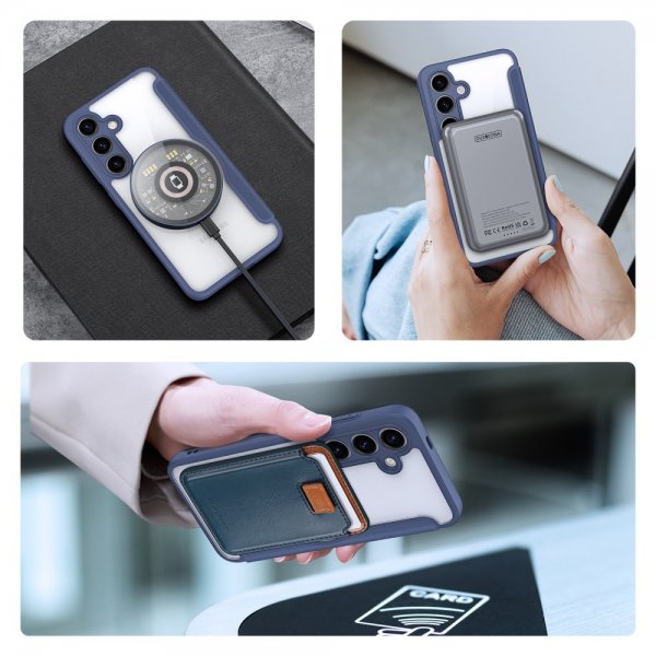 Dux Ducis Samsung Galaxy S24 Plus Fodral Skin X Pro Series MagSafe Blå