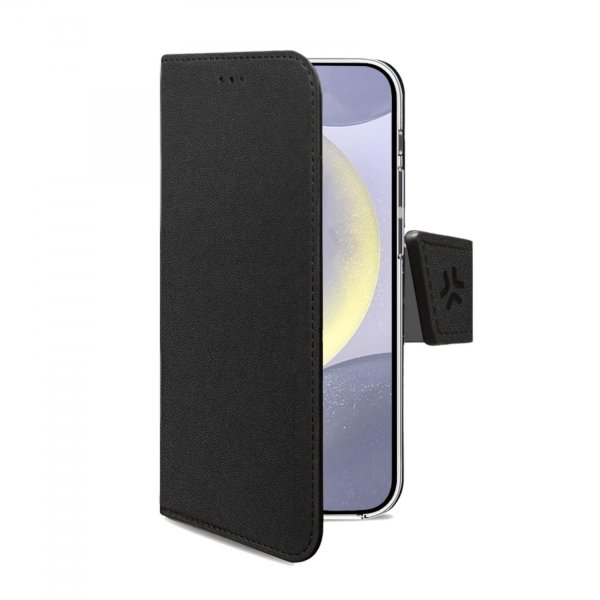 Celly Samsung Galaxy S24 Plus Fodral Wally Wallet Case Svart
