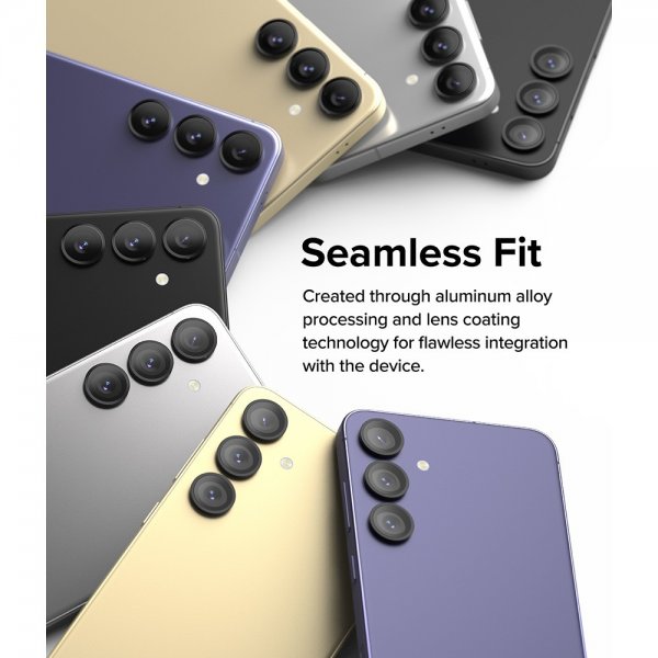 Ringke Samsung Galaxy S24 Plus Kameraskydd Camera Lens Frame Svart