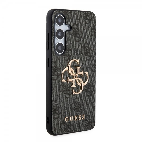 Guess Samsung Galaxy S24 Plus Skal 4G Metal Logo Svart