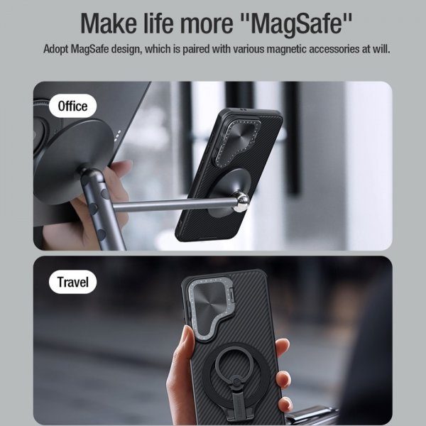 Nillkin Samsung Galaxy S24 Plus Skal CamShield Prop MagSafe Svart