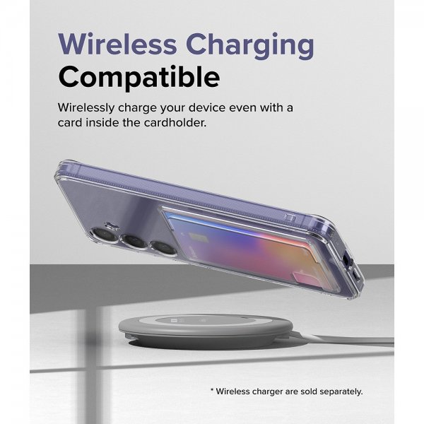Ringke Samsung Galaxy S24 Plus Skal Fusion Card Clear