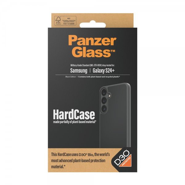 PanzerGlass Samsung Galaxy S24 Plus Skal HardCase D3O Svart