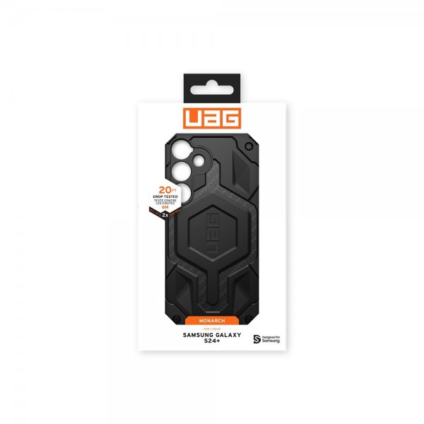Urban Armor Gear (UAG) Samsung Galaxy S24 Plus Skal Monarch Carbon Fiber Svart