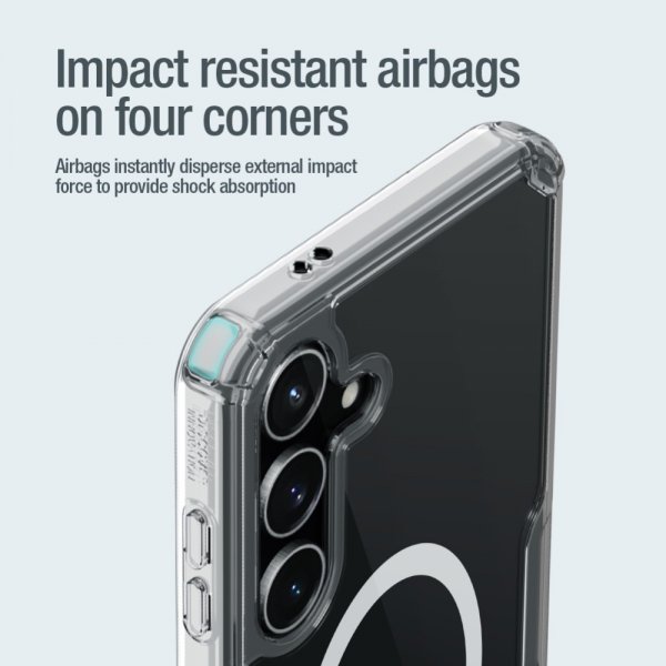 Nillkin Samsung Galaxy S24 Plus Skal Nature Pro Series MagSafe Transparent