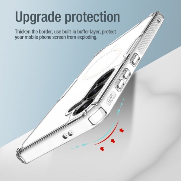Nillkin Samsung Galaxy S24 Plus Skal Nature Pro Series MagSafe Transparent