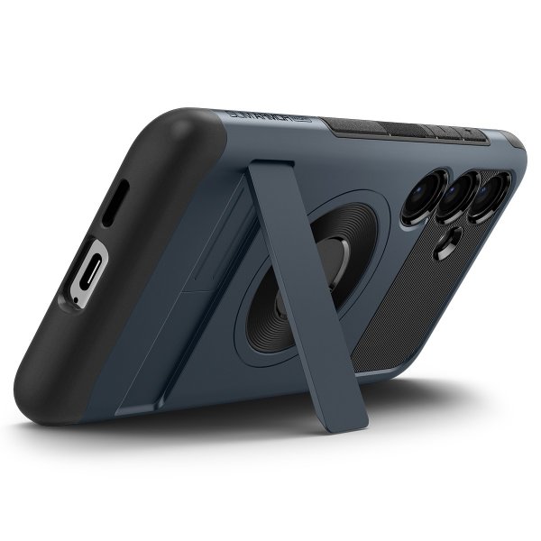 Spigen Samsung Galaxy S24 Plus Skal Slim Armor MagFit Metal Slate