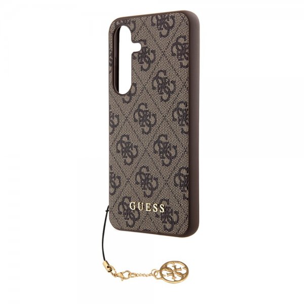 Guess Samsung Galaxy S24 Skal 4G Charm Brun