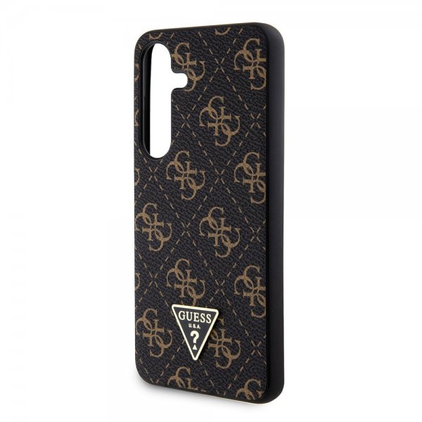 Guess Samsung Galaxy S24 Skal 4G Print Grained Svart
