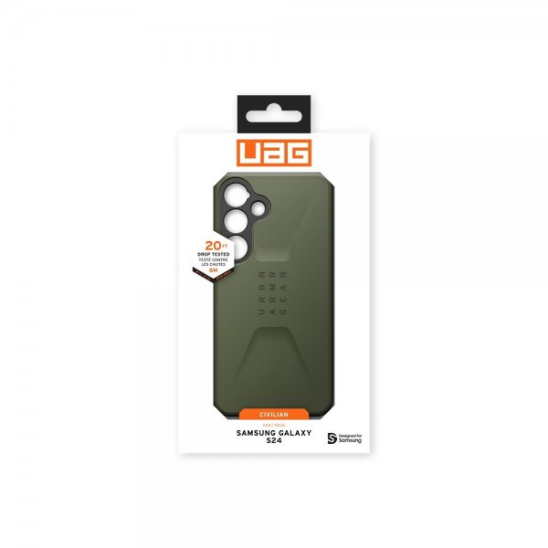 Urban Armor Gear (UAG) Samsung Galaxy S24 Skal Civilian Olive Drab