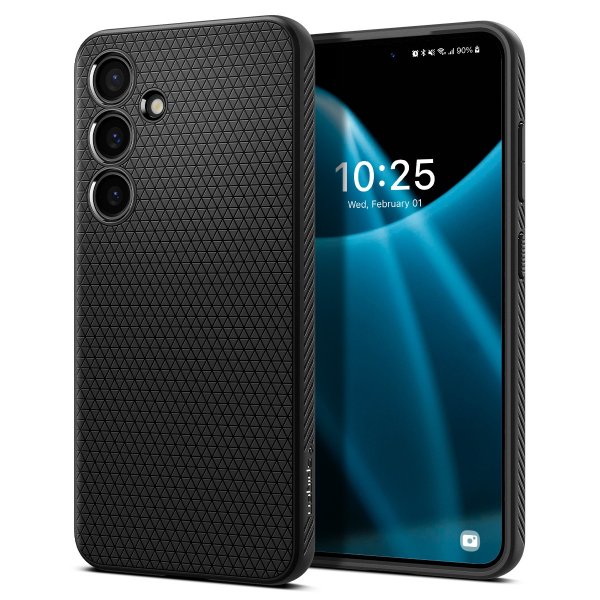 Spigen Samsung Galaxy S24 Skal Liquid Air Matte Black