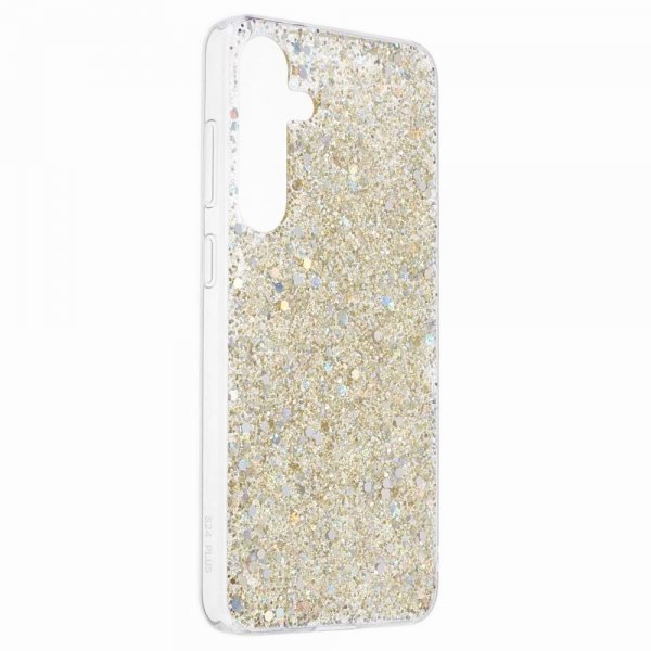 Nordic Covers Samsung Galaxy S24 Skal Sparkle Series Citrine Gold