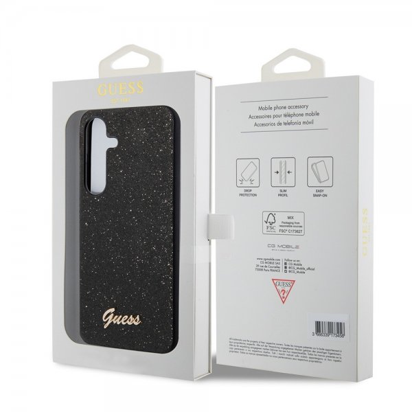 Guess Samsung Galaxy S24 Skal Square Mirror Svart
