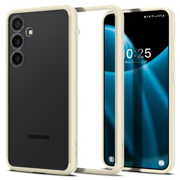 Spigen Samsung Galaxy S24 Skal Ultra Hybrid Mute Beige