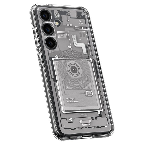 Spigen Samsung Galaxy S24 Skal Ultra Hybrid Zero One White