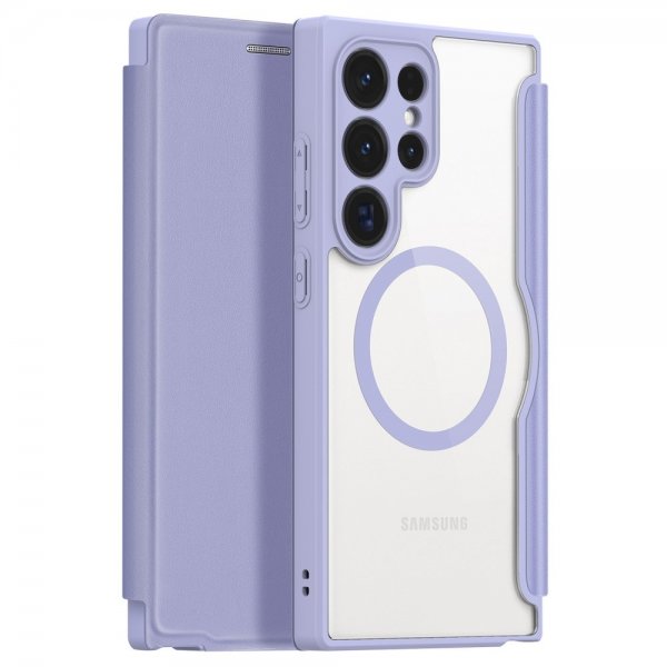 Dux Ducis Samsung Galaxy S24 Ultra Fodral Skin X Pro Series MagSafe Lila