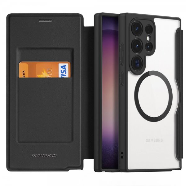 Dux Ducis Samsung Galaxy S24 Ultra Fodral Skin X Pro Series MagSafe Svart