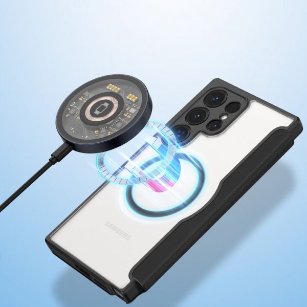 Dux Ducis Samsung Galaxy S24 Ultra Fodral Skin X Pro Series MagSafe Svart
