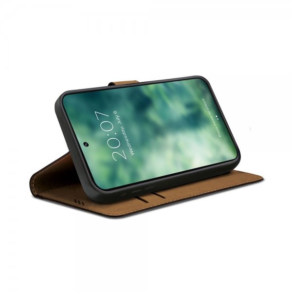 Xqisit Samsung Galaxy S24 Ultra Fodral Slim Wallet Selection Svart