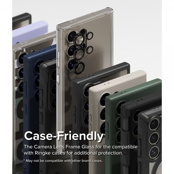 Ringke Samsung Galaxy S24 Ultra Kameraskydd Camera Lens Frame Svart