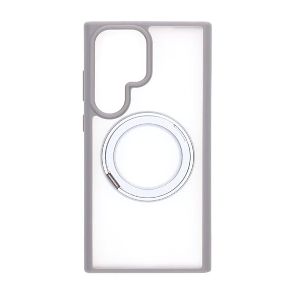 Samsung Galaxy S24 Ultra Skal Roterbart MagSafe Stativ Grå